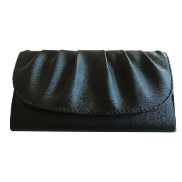 NWT Kenneth Cole La Jolla Clutch Black - Picture 2 of 5